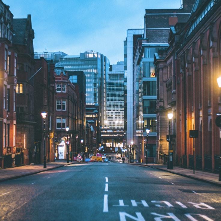Dusk outdoors in Netherlands